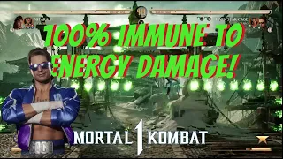 MK1 how to beat Johnny Cage Invader Boss! Invasion Season 5 Rampart walkthrough