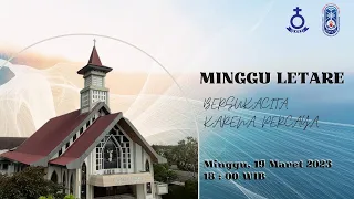 HKBP CIJANTUNG IBADAH MINGGU LETARE, 19 MARET 2023 Jam 18.00 WIB