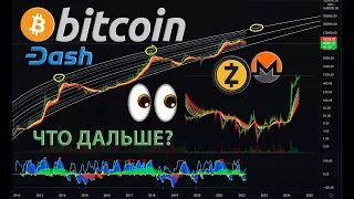 БИТКОИН ОТПРЫГНУЛ, ЧТО ДАЛЬШЕ? MONERO, ZCASH, DASH... 🚀