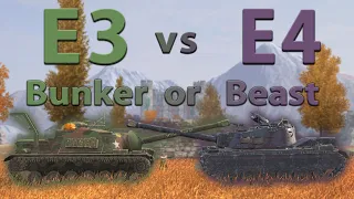 WOT Blitz Face Off || T110E3 vs T110E4 || Update 10.0