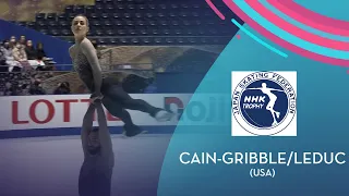 Cain-Gribble/Leduc (USA) | Pairs FS | NHK Trophy 2021 | #GPFigure