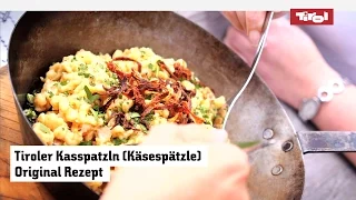 Käsespätzle: Das allerbeste Tiroler Kasspatzln Rezept 👨‍🍳