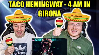 TACO RAPPING IN ENGLISH?!?!? TACO HEMINGWAY - 4 AM IN GIRONA - ENGLISH AND POLISH REACTION