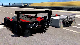 95000 HP Chapperal 2J vs Bugatti Bolide GTR at Special Stage Route X