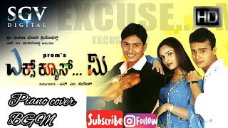 Excuse me film/BGM/piano cover/kannada film/song