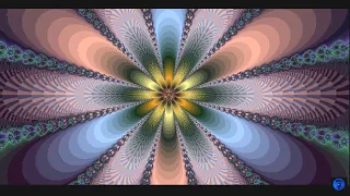 Psychedelic Newton Flowers Fractal Voyage