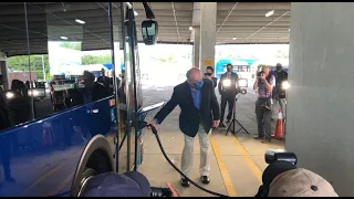 Montgomery County Unveils First Electric Ride On Buses