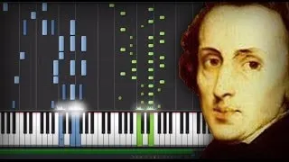 Synthesia: Chopin - Waltz in e minor (50%)[Better Version]