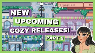 Don't Miss These Upcoming Cozy Games! Pt 2 | Most Anticipated Games 2023 2024 | Nintendo Switch PC