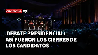 Segundo debate presidencial 2023: así fueron las preguntas entre los candidatos