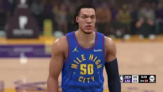 NBA 2K24 Live Simulation! | Lakers vs Nuggets GAME 3 | 2024 NBA Playoffs