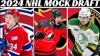 2024 NHL Draft Lottery Simulator + 2024 NHL Mock Draft (Top10)