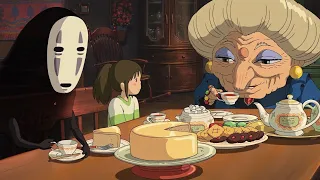 ساحرة شريرة بتحول عيلة كاملة لخنازير 😳spirited away