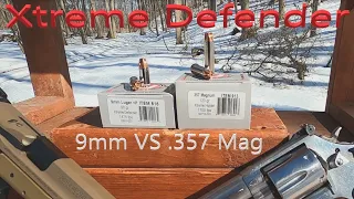 Can a Full Size 9mm Pistol RIVAL .357 Magnum? Underwood Xtreme Defender