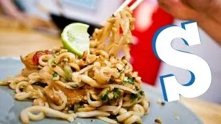 CHICKEN PAD THAI RECIPE | Sorted Food