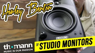 Swissonic A204BT budget studio monitors unboxing #swissonic #harleybenton #studiomonitors