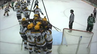 WATCH: Matthew Knies scores OT goal to beat North Dakota