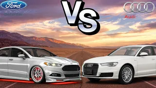 Ford Mondeo 2.0 TDCI 210 PS VS AUDİ A6 2.0 TDİ 190 PS 50-200 RACE Acceleration