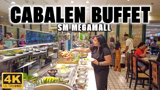 [4K] Feasting at CABALEN PLUS All-Filipino Buffet! SM Megamall Branch!