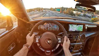 2022 Rolls-Royce Ghost Black Badge POV Test Drive (3D Audio)(ASMR)