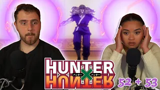 CHROLLO VS THE ZOLDYCKS!!  - Hunter X Hunter Episode 52 + 53 REACTION + REVIEW!