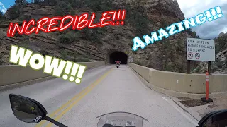 Utah Motorcycle Trip - Day 2 (Part 1): Zion National Park