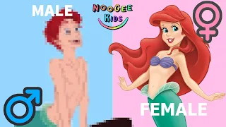 The Little Mermaid gender swap edit | Little mermaid Con Género Opuesto | mermaid Geschlechtertausch