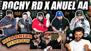 MILLONETA - ANUEL AA, ROCHY RD 👹 (REACCIÓN) EL MEJOR DUO DE RD!! OVELTIME TV