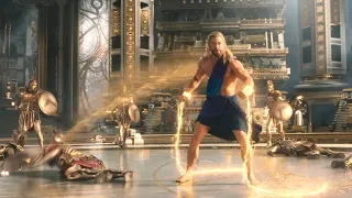 Akon - Right Now (AIZZO Remix)-Thor Vs Zeus [Full Fight Scene]