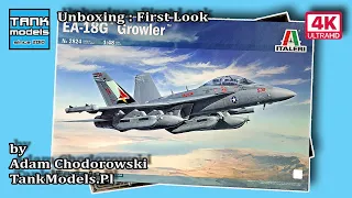 Unboxing 206 - Boeing EA-18G Growler - Italeri 2824