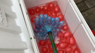 weirdly odd water balloons part 3! (final) THE WAR OF RED AND BLUE!!!!