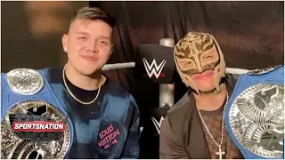 Rey and Dominik Mysterio on becoming the first father-son duo to win WWE SmackDown Tag Team titles