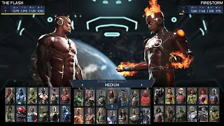 Injustice 2 Flash VS Firestorm