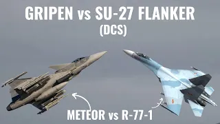 STRIDSPILOT förklarar - JAS 39 Gripen vs SU-27 FLANKER (DCS)