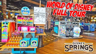 World of Disney Shop FULL Tour in Disney Springs at Walt Disney World Florida (Feb 2024) [4K]