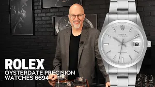 Rolex Oysterdate Precision Steel Watches | SwissWatchExpo