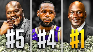 Top 10 RICHEST NBA Players of All Time