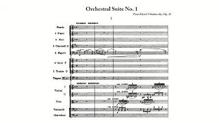 Tchaikovsky: Suite No. 1, Op. 43 (with Score)