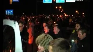 Ровно прощается с погибшими на Майдане в Киеве