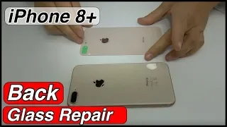 iPhone 8 Plus back glass with frame replacement