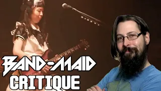 Band Maid WARNING Live Reaction | Guitar Tutor Music Analysis & Lesson
