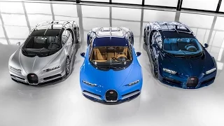 First Chiron customer cars leave the Bugatti Atelier #MolsheimDreamFactory