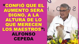 Soy Docente: “CONFIÓ QUE EL AUMENTO SERA DIGNO, A LA ALTURA DE LO QUE MERECEN LOS MAESTROS”: SNTE