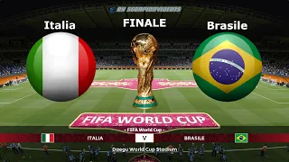 PES 2021 • Italia vs Brasile Finale, World Cup Qatar 2022 "spirito combattivo e voglia di vincere"
