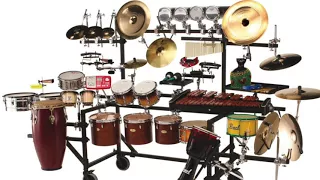 Percussion Latin Backing Track 4/4 80 bpm