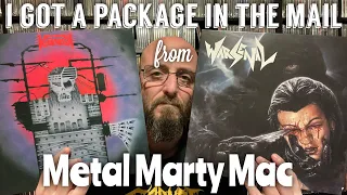 I Got a Package In The Mail from ‘Metal Marty Mac’ - Canadian & U.K. Thrash Metal Vinyl & Cassettes