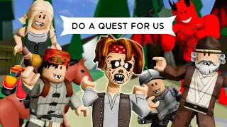 THE LONG QUEST ⚔️ (ROBLOX Brookhaven 🏡RP - FUNNY MOMENTS)