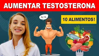 10 Alimentos para AUMENTAR TESTOSTERONA NATURALMENTE