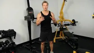 Tricep Exercises using the Powertec Workbench LeverGym and Functional Trainer with Rob Riches