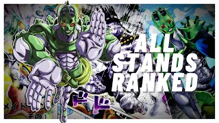 ALL STANDS IN STONE OCEAN - ranked from weakest to strongest!